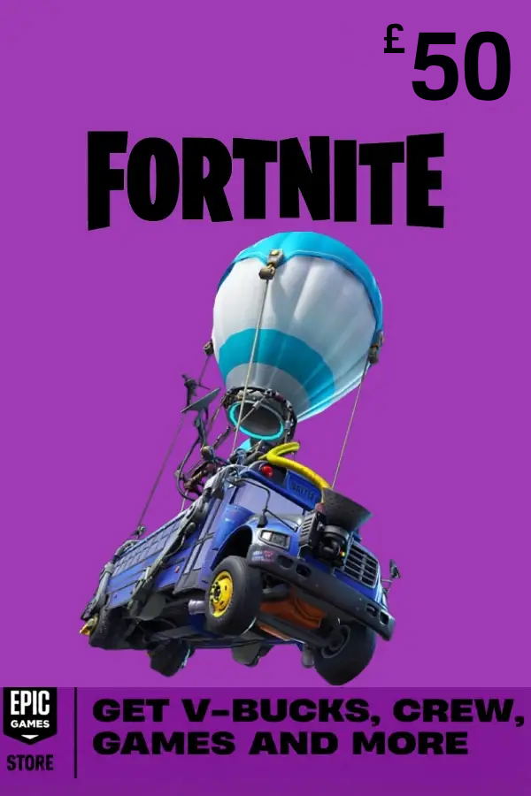 Fortnite Gift Card 50 GBP | UK Account <span class="ext ext_digital">digital</span> image 1
