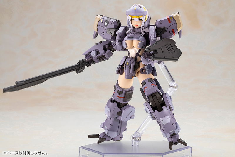 Front Mission Plastic Model Kit: Zenith Girl Gray Ver. image 4