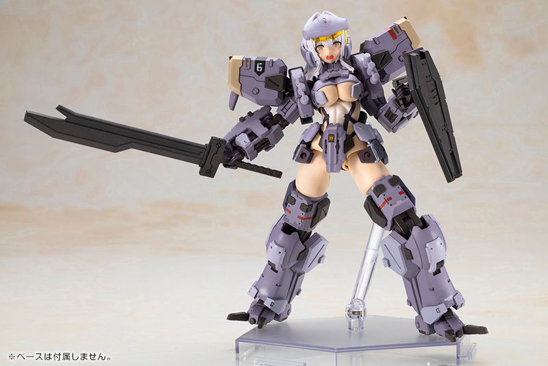 Front Mission Plastic Model Kit: Zenith Girl Gray Ver. image 5