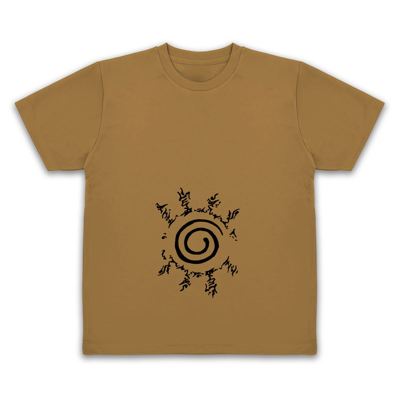 Naruto Shippuden - Eight Trigrams Sealing Style Dry T-shirt (Coyote | Size XL) image 1