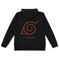 Naruto Shippuden - Konoha Thin Dry Hoodie (Black | Size L) thumbnail 1