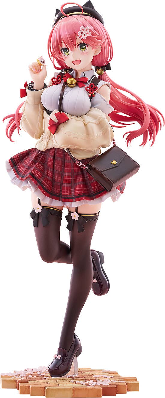 Hololive Production 1/7 Scale Pre-Painted Figure: Sakura Miko Date Style Casual Outfit Ver.