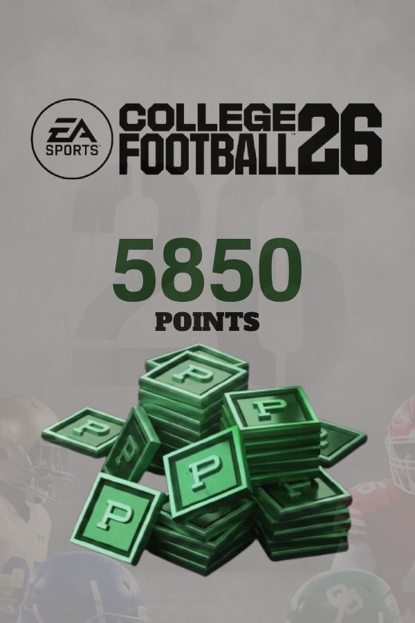 EA Sports College Football 26 5850 PuntosCollege Football 26 5850 PuntosCollege Football 26 PuntosCollege Football PuntosCollege Football 26College FootballEA Sports <span class="ext ext_digital">digital</span> image 1