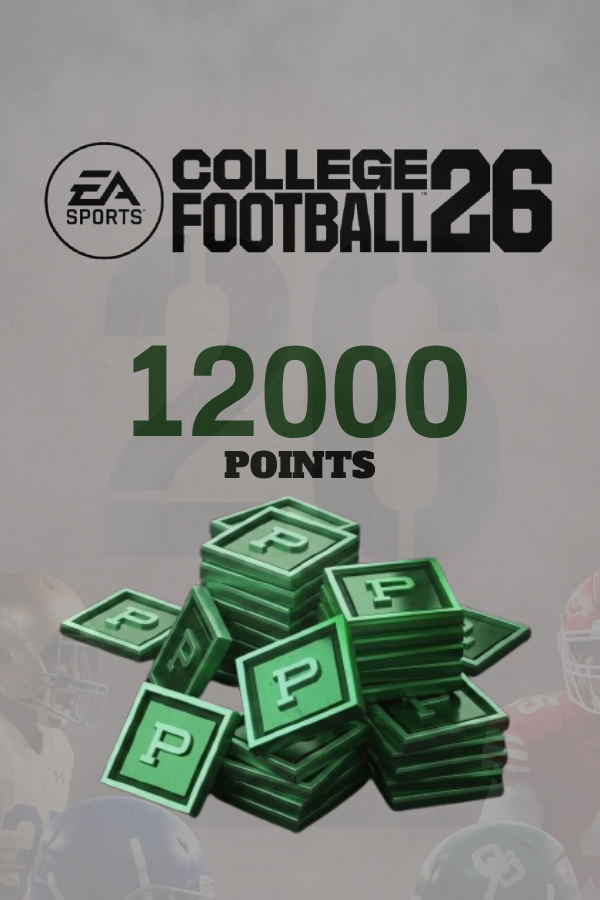 EA Sports College Football 26 12000 PuntosCollege Football 26 12000 PuntosCollege Football 26 PuntosCollege Football PuntosCollege Football 26College FootballEA Sports <span class="ext ext_digital">digital</span> image 1