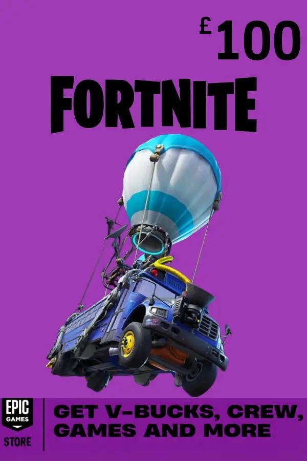 Fortnite Gift Card 100 GBP | UK Account <span class="ext ext_digital">digital</span> image 1