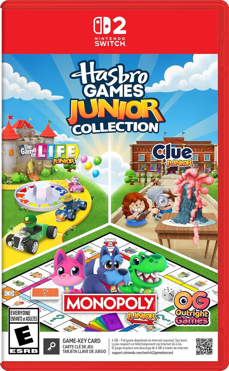 Hasbro Games Junior Collection <span class="ext" style="background-color: #ff8c00; color: #FFFFFF;">Game Key Cart</span> image 1