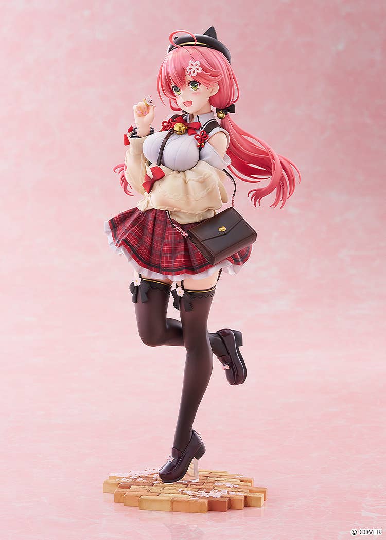 Hololive Production 1/7 Scale Pre-Painted Figure: Sakura Miko Date Style Casual Outfit Ver. image 3