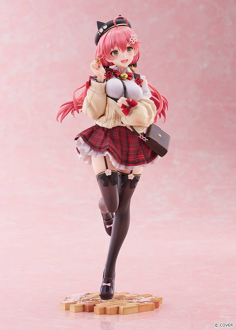 Hololive Production 1/7 Scale Pre-Painted Figure: Sakura Miko Date Style Casual Outfit Ver. image 4