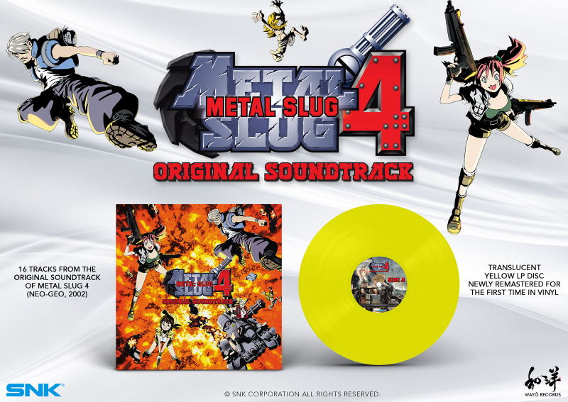 Metal Slug 4 (Yellow Vinyl) image 2