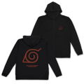 Naruto Shippuden - Konoha Thin Dry Hoodie (Black | Size M) thumbnail 3
