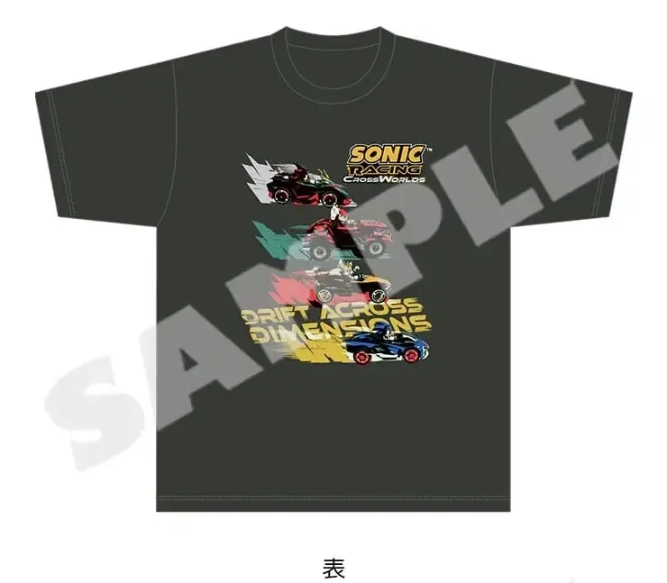 Sonic Racing: CrossWorlds Race Design T-Shirt (Size M) image 1
