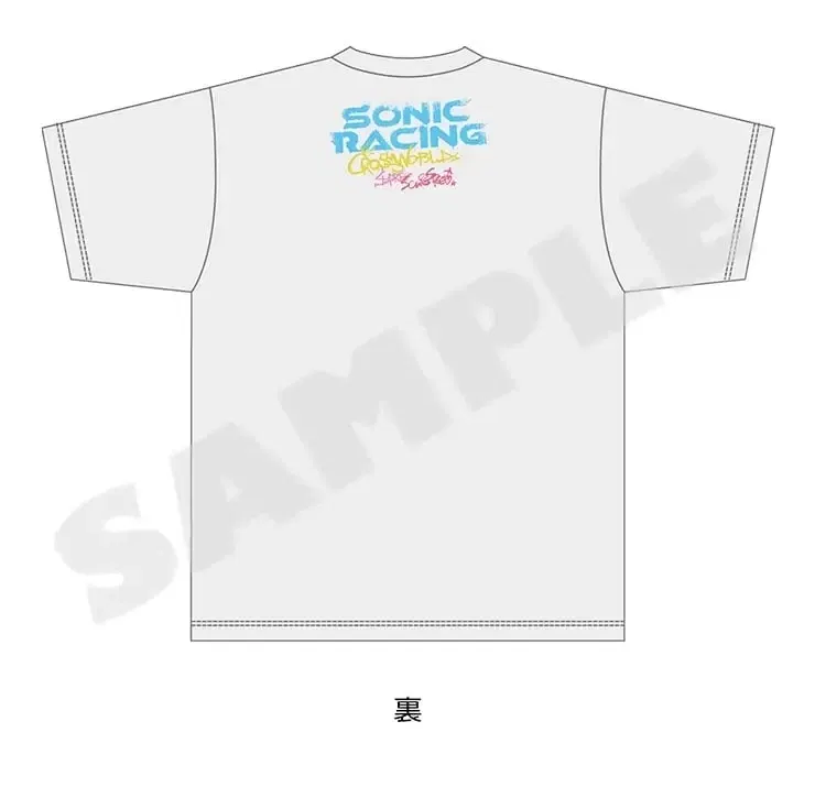 Sonic Racing: CrossWorlds Street Art T-Shirt - Amy (Size M) image 2