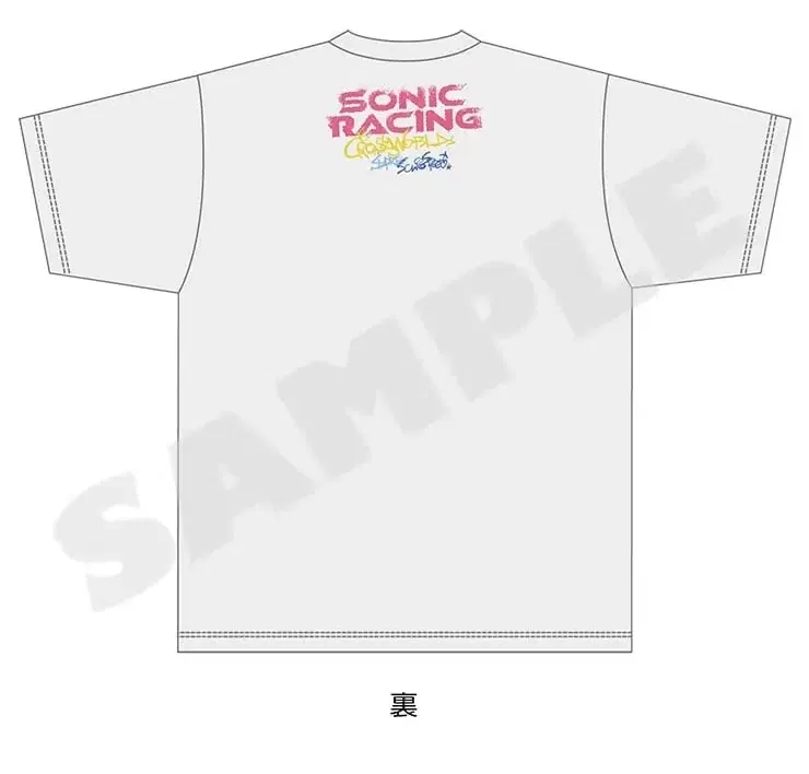 Sonic Racing: CrossWorlds Street Art T-Shirt - Sonic (Size M) image 2
