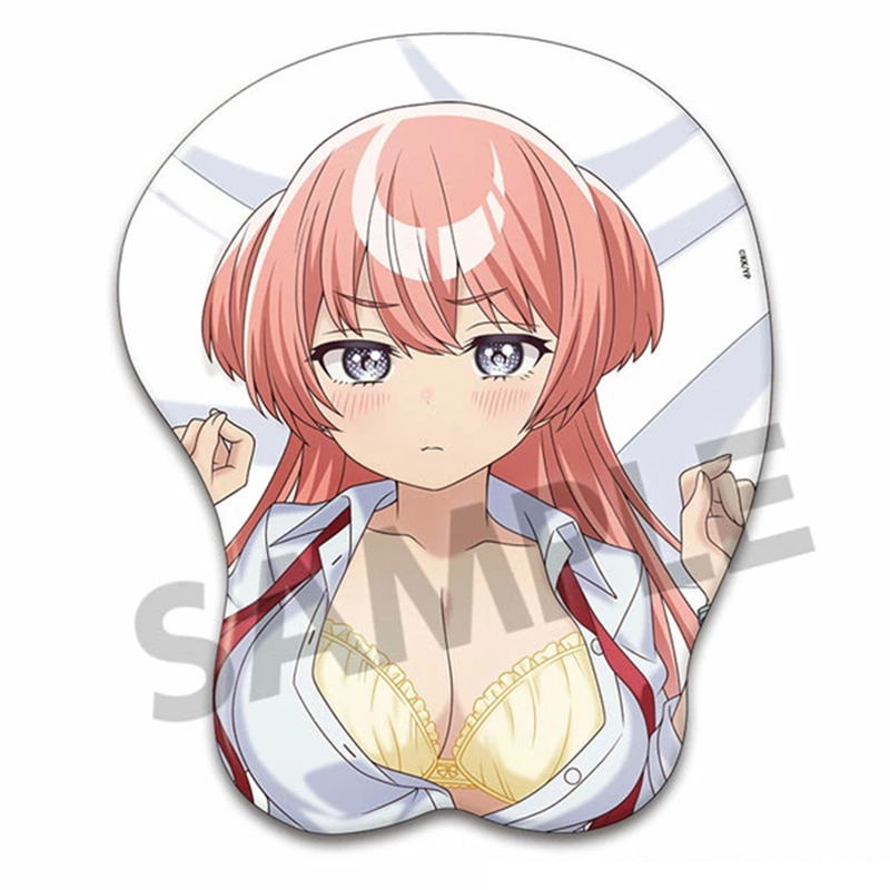 Yowayowa Sensei Original Illustration Oppai Mouse Pad [Mukubayashi Mizuki A] image 1