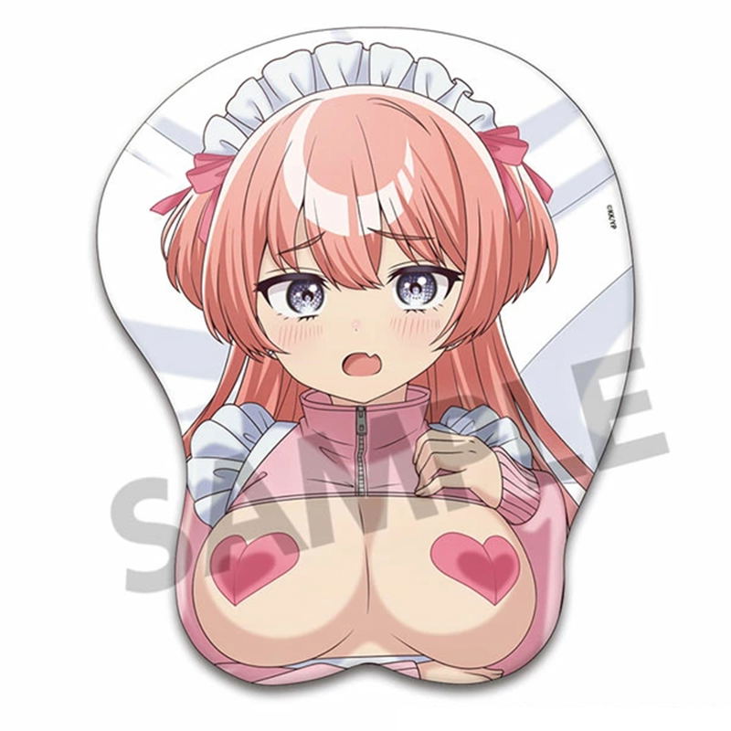 Yowayowa Sensei Original Illustration Oppai Mouse Pad [Mukubayashi Mizuki B] image 1