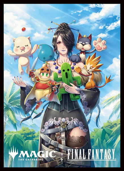 Magic: The Gathering - Final Fantasy Players Card Sleeve MFS-71 Chocobo Bundle Lulu, Stern Guardian image 1