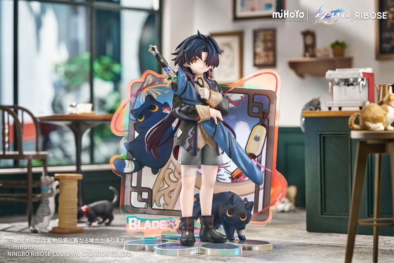Rise Up+ Honkai Star Rail Pre-Painted Figure: Little Cat Series Blade Ver. image 11