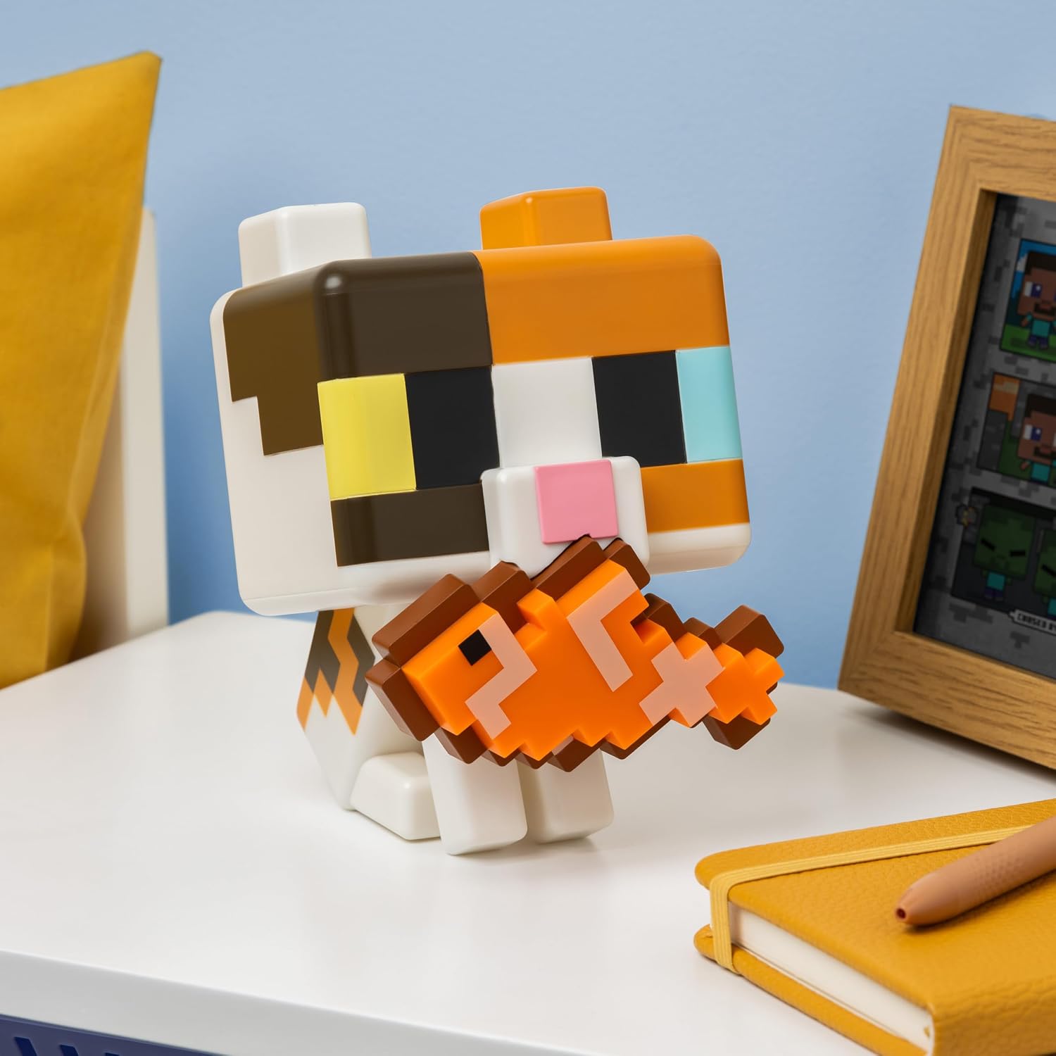 Minecraft Cat Room Light (Calico)