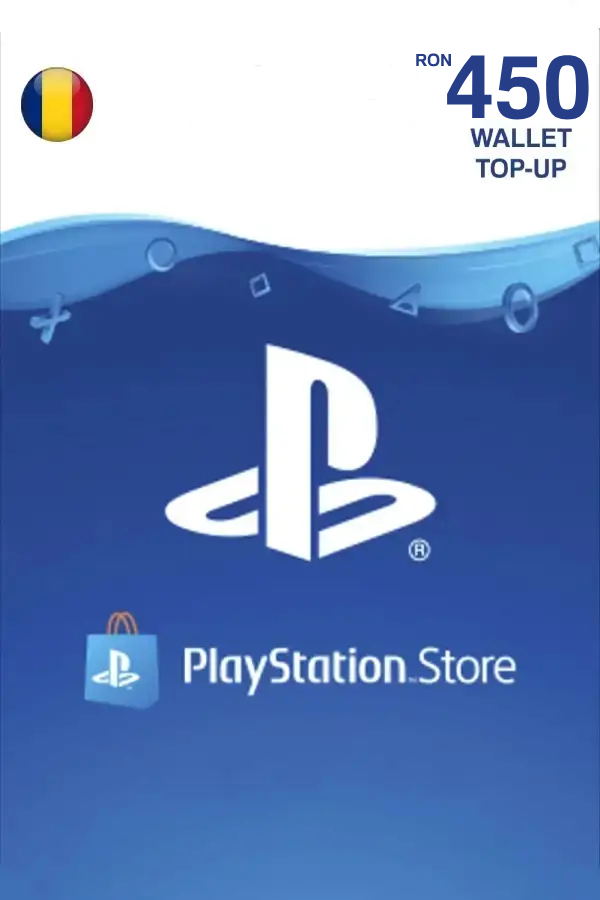 PSN Card 450 RON | Playstation Network Romania <span class="ext ext_digital">digital</span> image 1