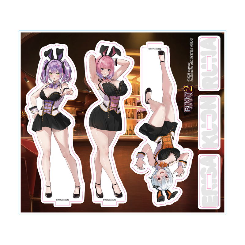 Bunny Garden 2 [Acrylic Stand Edition B] (Multi-Language) image 2