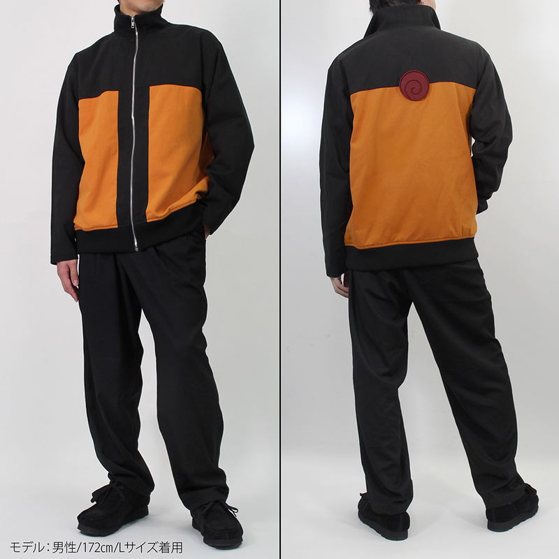 Naruto Shippuden - Naruto Uzumaki Image Blouson Shippuden Ver. (Size M) image 6