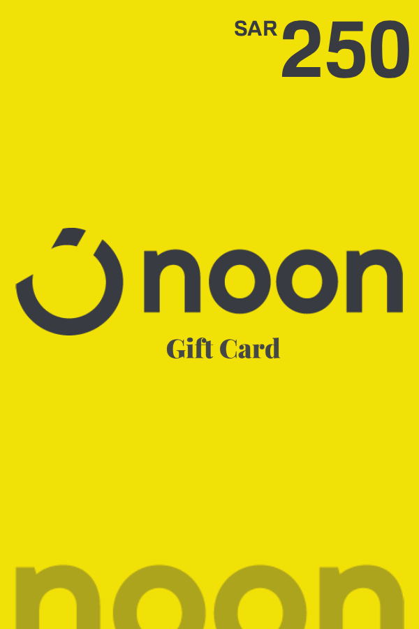 Noon Gift Card SAR 250 | Saudi Arabia Account <span class="ext ext_digital">digital</span> image 1