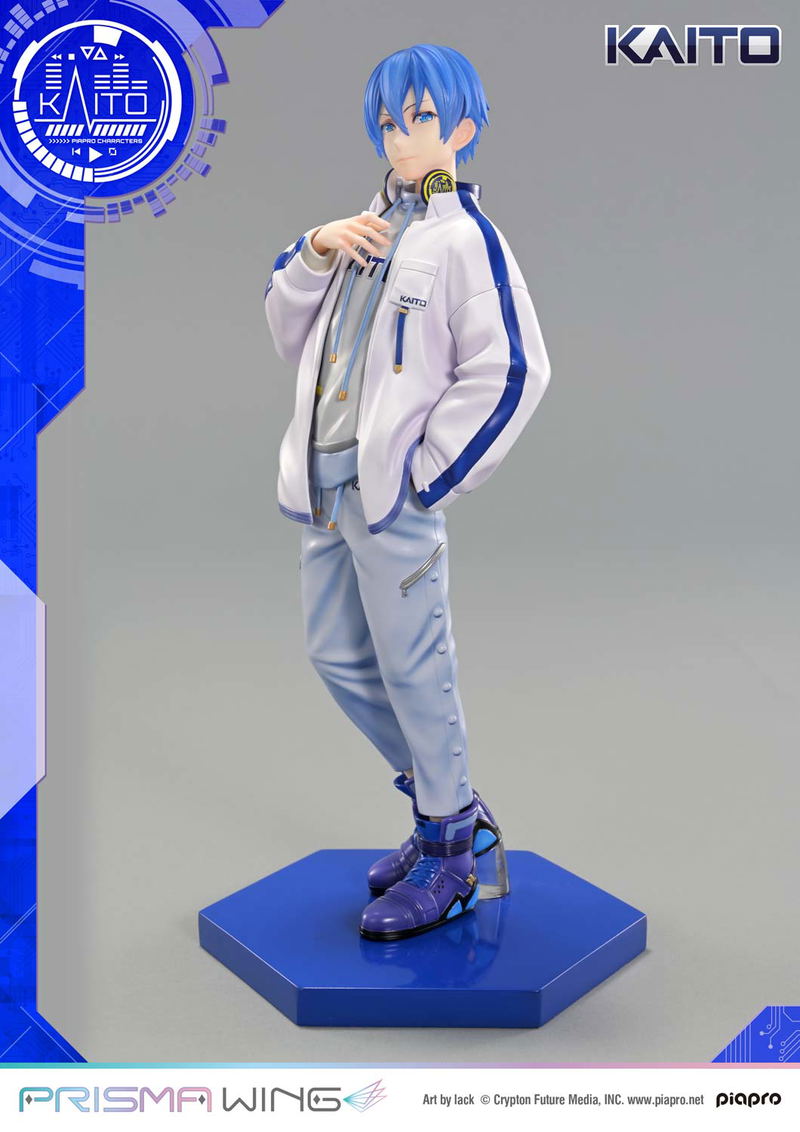 Prisma Wing Piapro Characters 1/7 Scale Pre-Painted Figure: Kaito Art by Lack image 2
