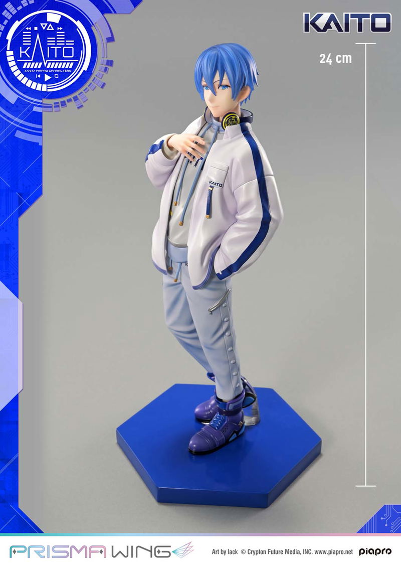 Prisma Wing Piapro Characters 1/7 Scale Pre-Painted Figure: Kaito Art by Lack image 3