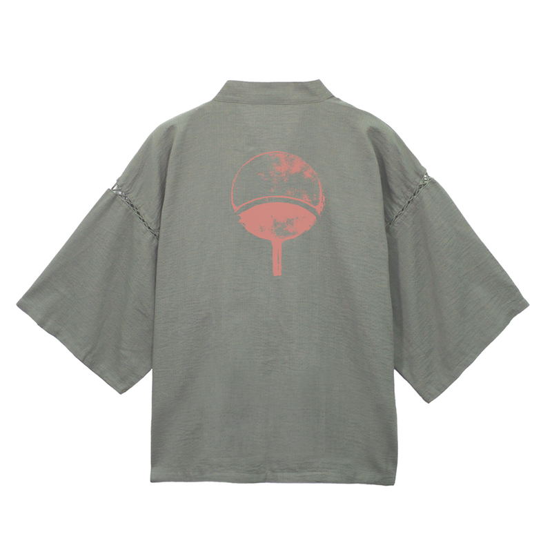 Naruto Shippuden - Uchiha Jinbei (Rikyu Gray | Size L) (XL-XXL) image 2