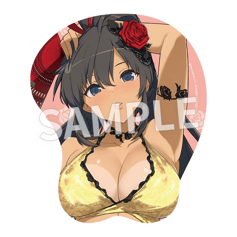 Senran Kagura Original Illustration 3D Mouse Pad Flamenco Style Swimwear (Homura) image 1