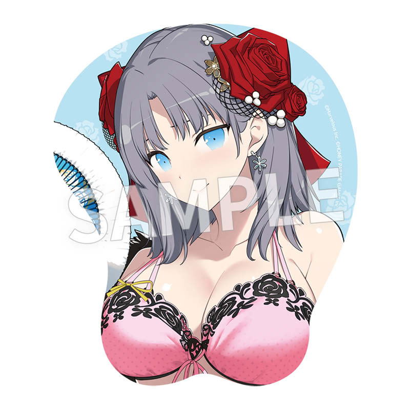 Senran Kagura Original Illustration 3D Mouse Pad Flamenco Style Swimwear (Yumi) image 1