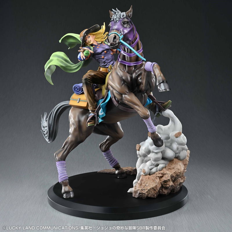 Super Figure Art Collection Steel Ball Run JoJo's Bizarre Adventure: Gyro Zeppeli & Valkyrie image 2