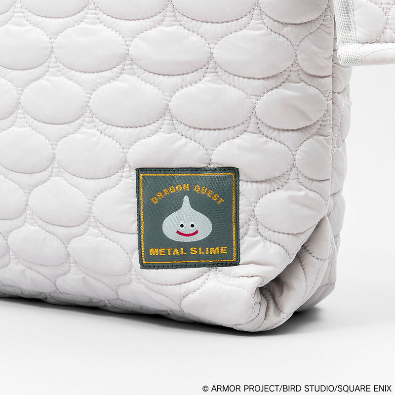 Dragon Quest Smile Slime Quilting Big Tote Bag Metal Slime image 4