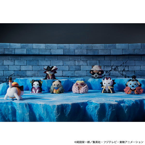 Mega Cat Project One Piece Nyan Piece Nya-n! Luffy And Seven Warlords Of The Sea (Set of 8 Pieces) image 12