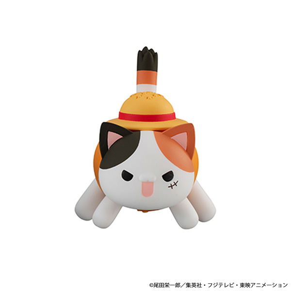 Mega Cat Project One Piece Nyan Piece Nya-n! Luffy And Seven Warlords Of The Sea (Set of 8 Pieces) image 4