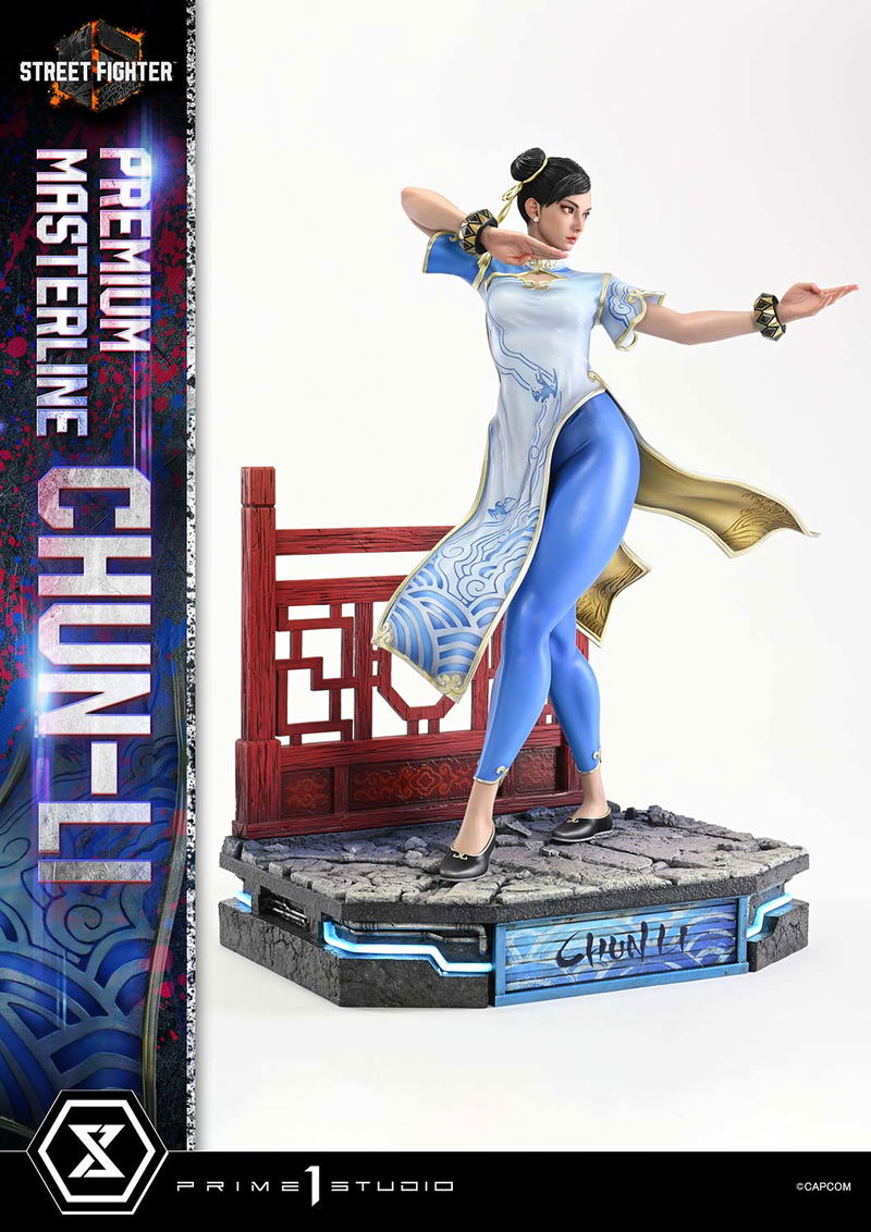 Premium Masterline Street Fighter 6 1/4 Scale Statue: Chun-Li image 3