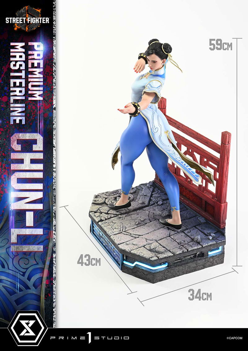 Premium Masterline Street Fighter 6 1/4 Scale Statue: Chun-Li image 6