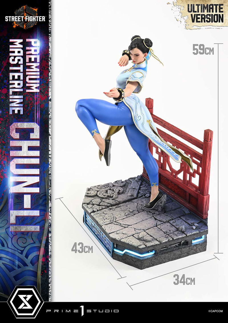 Premium Masterline Street Fighter 6 1/4 Scale Statue: Chun-Li [Ultimate Version] image 7