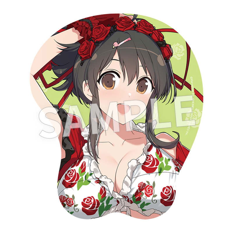 Senran Kagura Original Illustration 3D Mouse Pad Flamenco Style Swimwear (Asuka) image 1