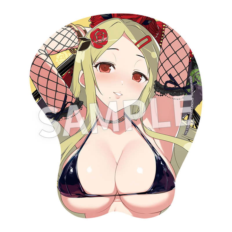 Senran Kagura Original Illustration 3D Mouse Pad Flamenco Style Swimwear (Shiki) image 1