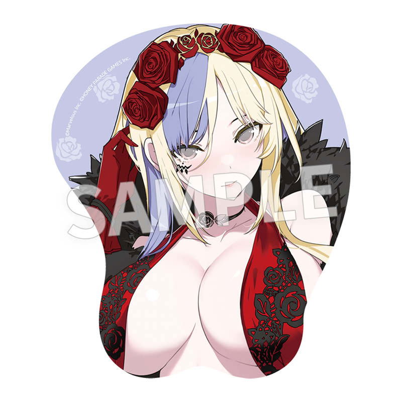Senran Kagura Original Illustration 3D Mouse Pad Flamenco Style Swimwear (Suiren) image 1