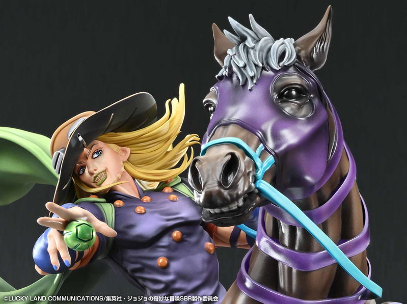 Super Figure Art Collection Steel Ball Run JoJo's Bizarre Adventure: Gyro Zeppeli & Valkyrie image 11