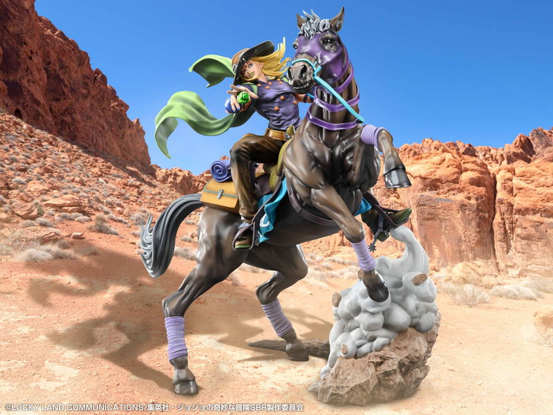 Super Figure Art Collection Steel Ball Run JoJo's Bizarre Adventure: Gyro Zeppeli & Valkyrie image 12