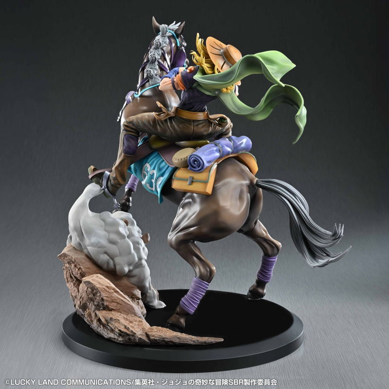 Super Figure Art Collection Steel Ball Run JoJo's Bizarre Adventure: Gyro Zeppeli & Valkyrie image 13