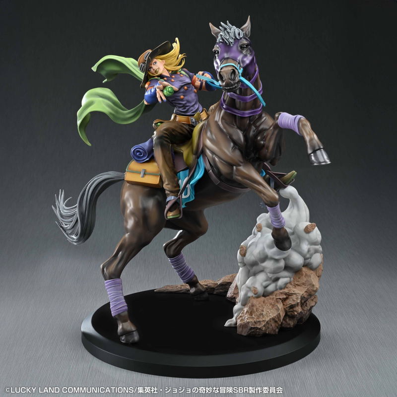 Super Figure Art Collection Steel Ball Run JoJo's Bizarre Adventure: Gyro Zeppeli & Valkyrie image 3