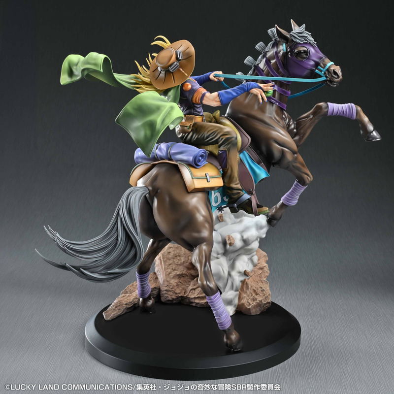 Super Figure Art Collection Steel Ball Run JoJo's Bizarre Adventure: Gyro Zeppeli & Valkyrie image 5