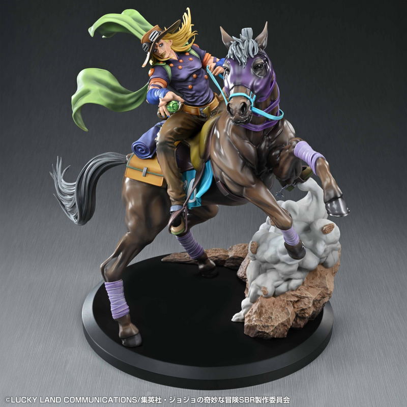 Super Figure Art Collection Steel Ball Run JoJo's Bizarre Adventure: Gyro Zeppeli & Valkyrie image 9