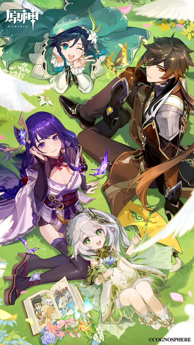 Genshin Illustration Collection Vol.3 image 1