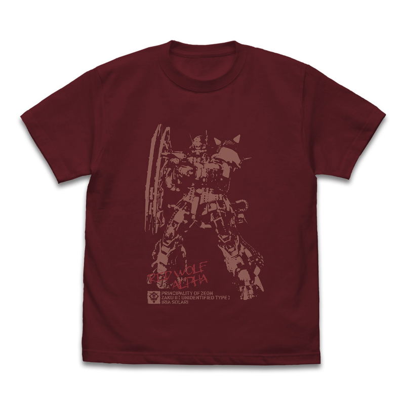 Gundam: Requiem For Vengeance - Zaku II Unidentified Type Solari Custom (Burgundy | Size M) image 1