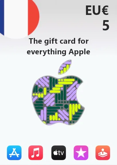 Apple Gift Card 5 EUR | France Account <span class="ext ext_digital">digital</span> image 1